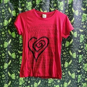 RARE Official Marilyn Manson Concert Women's Shirt